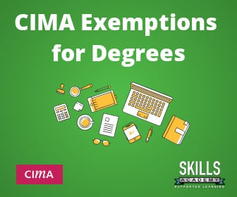 CIMA Exemptions for Degrees to enhance your skills.